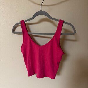 Hot Pink Hollister Tank Top